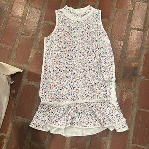 Queen of Sparkles multi-color Rhinestone Dress Size M